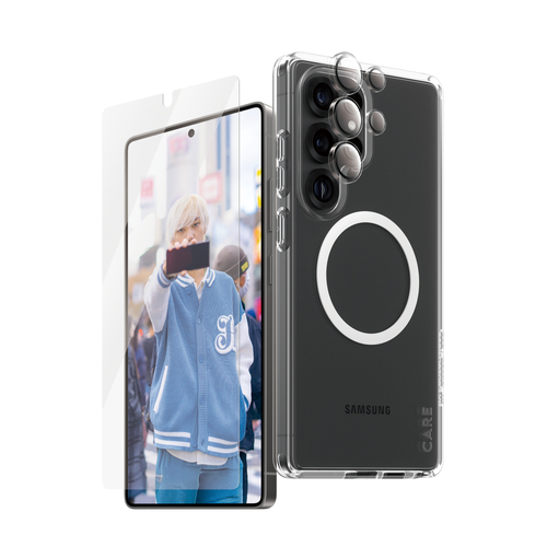 PanzerGlass PanzerGlass | CARE by PanzerGlass Flagship 3-in-1 Bundle Samsung Galaxy S25 Ultra PanzerGlass PanzerGlass | CARE by PanzerGlass Flagship 3-in-1 Bundle Samsung Galaxy S25 Ultra