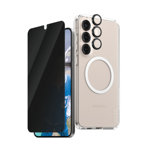 PanzerGlass PanzerGlass | CARE by PanzerGlass Flagship 3-in-1 Privacy Bundle Samsung Galaxy S25+ PanzerGlass PanzerGlass | CARE by PanzerGlass Flagship 3-in-1 Privacy Bundle Samsung Galaxy S25+