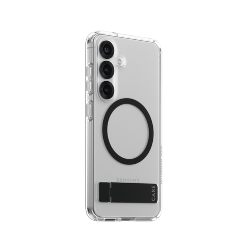 PanzerGlass CARE by PanzerGlass Kickstand Case Transparent w. Qi Samsung Galaxy S25 PanzerGlass CARE by PanzerGlass Kickstand Case Transparent w. Qi Samsung Galaxy S25