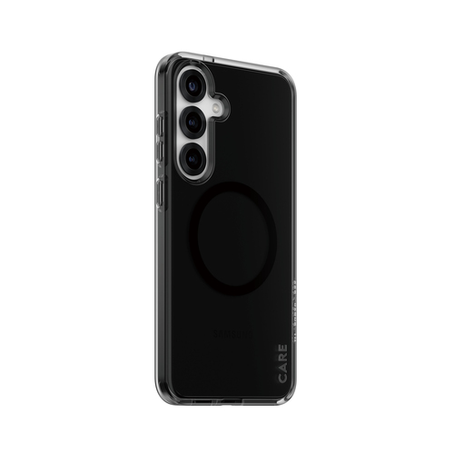 PanzerGlass CARE by PanzerGlass Smokey Case w. Black Qi Compatible Samsung Galaxy S25+ PanzerGlass CARE by PanzerGlass Smokey Case w. Black Qi Compatible Samsung Galaxy S25+