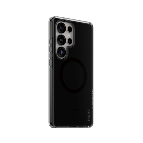 PanzerGlass CARE by PanzerGlass Smokey Case w. Black Qi Compatible Samsung Galaxy S25 Ultra PanzerGlass CARE by PanzerGlass Smokey Case w. Black Qi Compatible Samsung Galaxy S25 Ultra