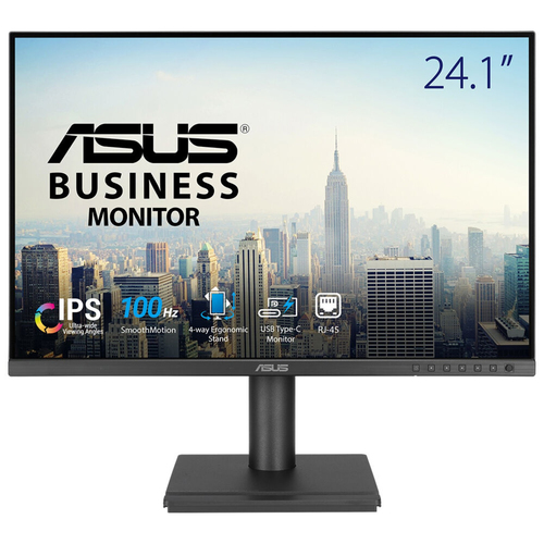 24.1 Zoll ASUS BE248CFN, 61cm TFT, 100 Hz, WUXGA, 5ms, 1x HDMI, 2x DP, integrierter USB-Hub 24.1 Zoll ASUS BE248CFN, 61cm TFT, 100 Hz, WUXGA, 5ms, 1x HDMI, 2x DP, integrierter USB-Hub