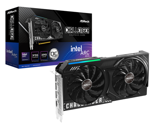 Asrock Intel Arc B570 Challenger 10GB OC, 10GB GDDR6 Grafikkarte, 1x HDMI, 3x DP Asrock Intel Arc B570 Challenger 10GB OC, 10GB GDDR6 Grafikkarte, 1x HDMI, 3x DP