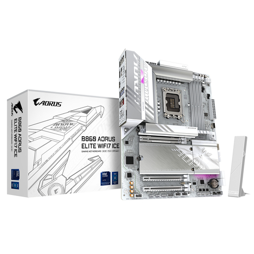 GIGABYTE B860 AORUS ELITE WIFI7 ICE GIGABYTE B860 AORUS ELITE WIFI7 ICE