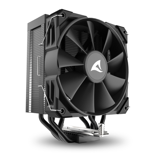 Sharkoon A40, schwarz, CPU-Kühler, 159x720x120mm, 500-1800rpm, 121,55 m³/h, 2,9 mmH2O, 4-polig Sharkoon A40, schwarz, CPU-Kühler, 159x720x120mm, 500-1800rpm, 121,55 m³/h, 2,9 mmH2O, 4-polig