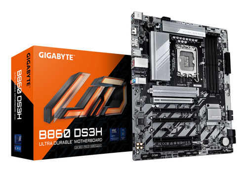 GIGABYTE B860 DS3H Mainboard - Intel GIGABYTE B860 DS3H Mainboard - Intel