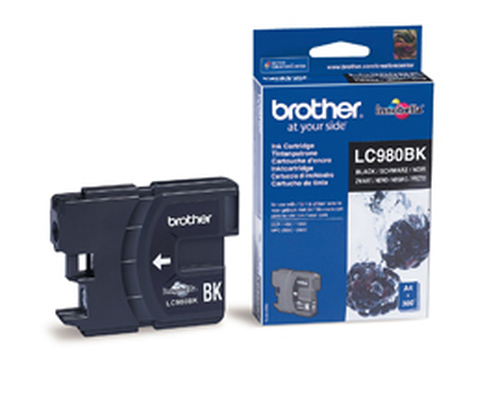 Brother LC980BK, original, schwarz, Tinte Brother LC980BK, original, schwarz, Tinte