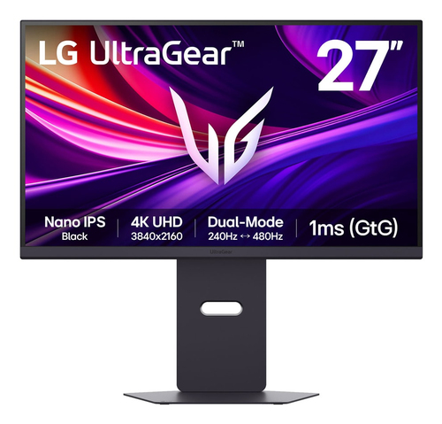 27 Zoll LG 27G850A-B.AEU, 68,5cm TFT, 240 Hz, 4K Ultra HD, 1ms, 2x HDMI, 1x DP, integrierter USB-Hub 27 Zoll LG 27G850A-B.AEU, 68,5cm TFT, 240 Hz, 4K Ultra HD, 1ms, 2x HDMI, 1x DP, integrierter USB-Hub