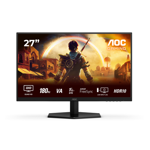 AOC G4 Q27G42XNE Computerbildschirm 68,6 cm (27) 2560 x 1440 Pixel Quad HD LED Schwarz, Rot AOC G4 Q27G42XNE Computerbildschirm 68,6 cm (27) 2560 x 1440 Pixel Quad HD LED Schwarz, Rot