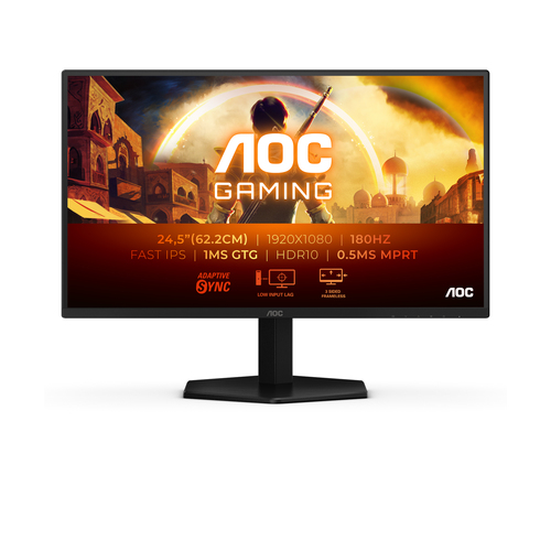 AOC G4 25G42E Computerbildschirm 62,2 cm (24.5) 1920 x 1080 Pixel Full HD LED Schwarz, Rot AOC G4 25G42E Computerbildschirm 62,2 cm (24.5) 1920 x 1080 Pixel Full HD LED Schwarz, Rot