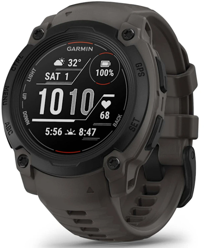 Garmin Instinct E, anthrazit, rund, Smartwatch Garmin Instinct E, anthrazit, rund, Smartwatch