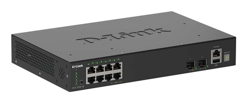 D-Link DGS-1530-10 L2 Managed Switch, 8x RJ-45, Backplane: 56 Gbit/s D-Link DGS-1530-10 L2 Managed Switch, 8x RJ-45, Backplane: 56 Gbit/s