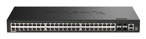 D-Link DGS-1530-52/E L2 Managed Switch, 48x RJ-45, Backplane: 176 Gbit/s D-Link DGS-1530-52/E L2 Managed Switch, 48x RJ-45, Backplane: 176 Gbit/s