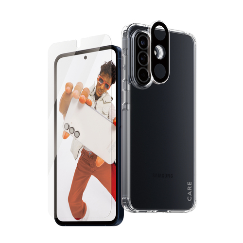 PanzerGlass PanzerGlass | CARE by PanzerGlass Flagship 3-in-1 Bundle Samsung Galaxy A56 5G PanzerGlass PanzerGlass | CARE by PanzerGlass Flagship 3-in-1 Bundle Samsung Galaxy A56 5G