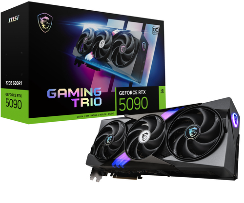 MSI GAMING GeForce RTX5090 TRIO OC 32GB
