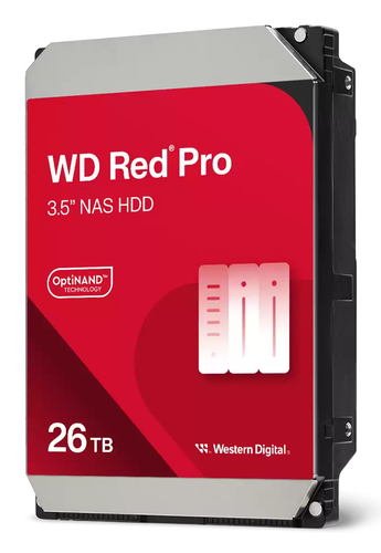 WD 26TB 3,5'' SATA3 WD260KFGX Red Pro WD 26TB 3,5'' SATA3 WD260KFGX Red Pro