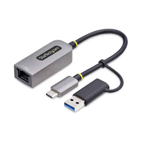 StarTech&period;com C21GA-USB-ETHERNET&comma; 10&sol;100&sol;1000BaseT&lpar;X&rpar;&comma; Ethernet&comma; 5000 Mbit&sol;s&comma; grau