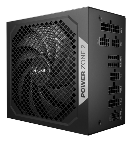 850W be quiet! POWER ZONE 2 850W ATX 3.1 Netzteil, 80 PLUS Platinum, schwarz, vollständig modular 850W be quiet! POWER ZONE 2 850W ATX 3.1 Netzteil, 80 PLUS Platinum, schwarz, vollständig modular