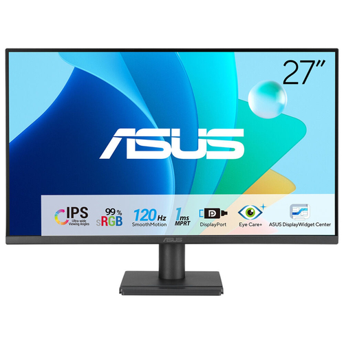 27 Zoll ASUS EyeCare VA279QG, 68,6cm TFT, 120 Hz, Full HD, 1ms, 1x HDMI, 1x DP 27 Zoll ASUS EyeCare VA279QG, 68,6cm TFT, 120 Hz, Full HD, 1ms, 1x HDMI, 1x DP