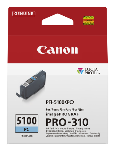 Canon PFI-5100 PC, original, foto zyan Canon PFI-5100 PC, original, foto zyan