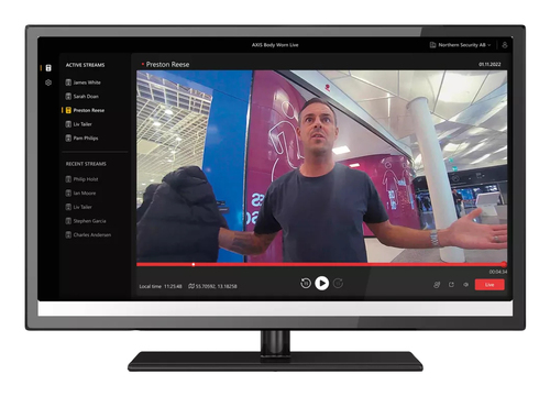 Axis Body Worn Live Self-hosted&comma; Lizenz&comma; 1 Lizenz&lpar;en&rpar;&comma; 1 Jahr&lpar;e&rpar;