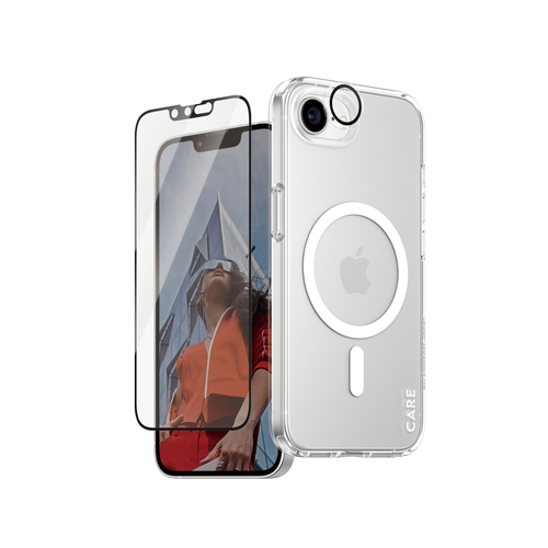 PanzerGlass PanzerGlass | CARE by PanzerGlass Flagship 3-in-1 Bundle iPhone 16e PanzerGlass PanzerGlass | CARE by PanzerGlass Flagship 3-in-1 Bundle iPhone 16e