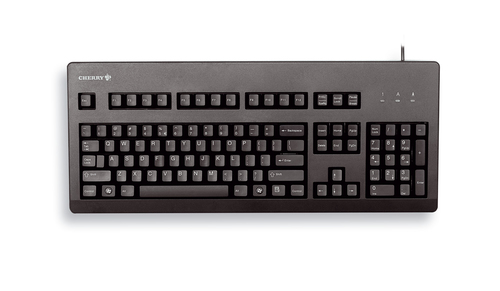 CHERRY G80-3000 schwarz Tastatur&comma; Layout&colon; US Englisch&comma; Cherry MX Black