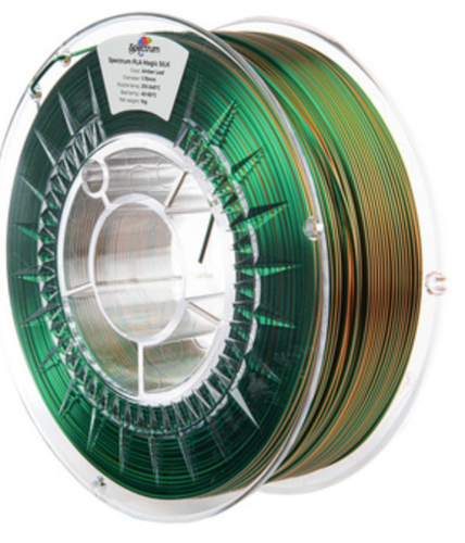 Spectrum Filaments 81409&comma; Polyactics&auml;ure &lpar;PLA&rpar;&comma; Seide&comma; mehrfarbig&comma; 1 kg