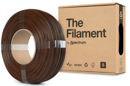 Spectrum Filaments TF-24051&comma; Polyactics&auml;ure &lpar;PLA&rpar;&comma; braun&comma; 1 kg