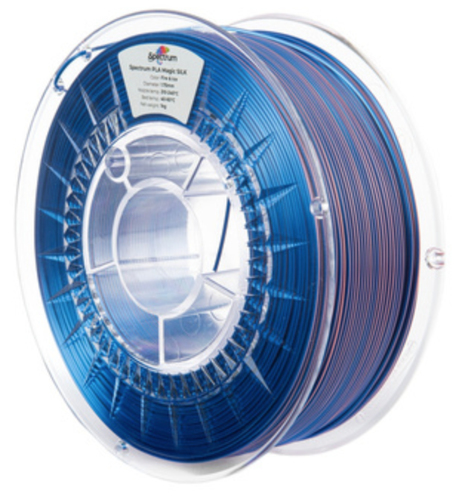 Spectrum Filaments 81412, Polyacticsäure (PLA), Seide, mehrfarbig, 1 kg Spectrum Filaments 81412, Polyacticsäure (PLA), Seide, mehrfarbig, 1 kg