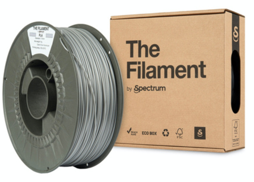 Spectrum Filaments TF-24006&comma; Polyactics&auml;ure &lpar;PLA&rpar;&comma; aluminium&comma; silber&comma; 1 kg