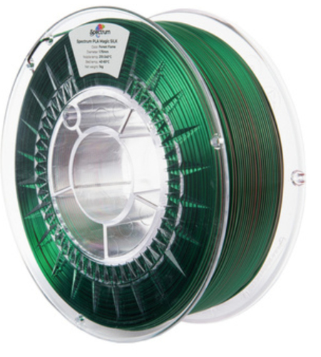 Spectrum Filaments 81406, Polyacticsäure (PLA), Seide, mehrfarbig, 1 kg Spectrum Filaments 81406, Polyacticsäure (PLA), Seide, mehrfarbig, 1 kg