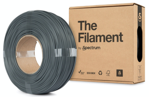Spectrum Filaments TF-24058&comma; Polyethylenterephthalatglycol &lpar;PETG&rpar;&comma; grau&comma; 1 kg