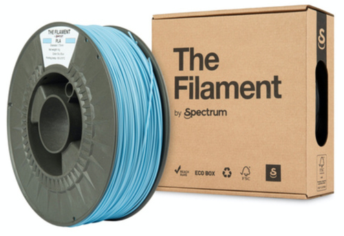 Spectrum Filaments TF-24008&comma; Polyactics&auml;ure &lpar;PLA&rpar;&comma; blau&comma; 1 kg