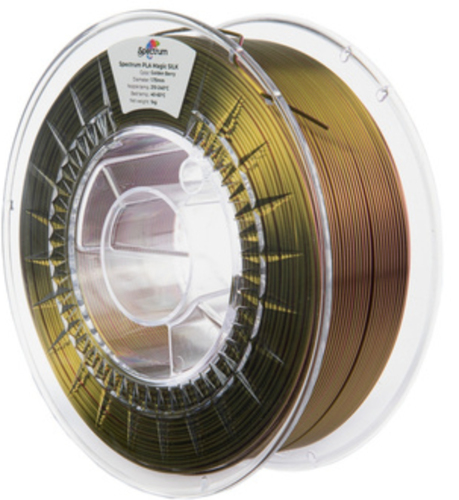 Spectrum Filaments 81411, Polyacticsäure (PLA), Seide, mehrfarbig, 1 kg Spectrum Filaments 81411, Polyacticsäure (PLA), Seide, mehrfarbig, 1 kg