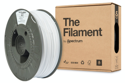 Spectrum Filaments TF-24016&comma; Polyethylenterephthalatglycol &lpar;PETG&rpar;&comma; wei&szlig;&comma; 1 kg