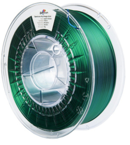 Spectrum Filaments 81414&comma; Polyactics&auml;ure &lpar;PLA&rpar;&comma; Seide&comma; mehrfarbig&comma; 1 kg