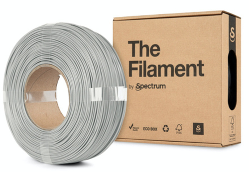 Spectrum Filaments TF-24059&comma; Polyethylenterephthalatglycol &lpar;PETG&rpar;&comma; grau&comma; 1 kg