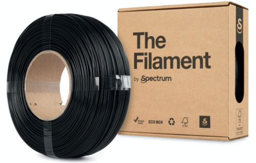 Spectrum Filaments TF-24056, Polyethylenterephthalatglycol (PETG), schwarz, 1 kg Spectrum Filaments TF-24056, Polyethylenterephthalatglycol (PETG), schwarz, 1 kg