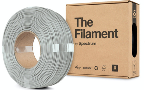 Spectrum Filaments TF-24047&comma; Polyactics&auml;ure &lpar;PLA&rpar;&comma; aluminium&comma; silber&comma; 1 kg