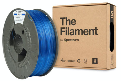 Spectrum Filaments TF-24027&comma; Polyethylenterephthalatglycol &lpar;PETG&rpar;&comma; blau&comma; 1 kg
