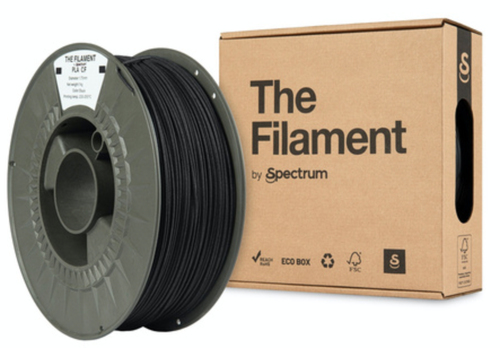 Spectrum Filaments TF-24094, Polymilchsäure-Kohlenstofffaser (PLA-CF), rot, 1 kg Spectrum Filaments TF-24094, Polymilchsäure-Kohlenstofffaser (PLA-CF), rot, 1 kg