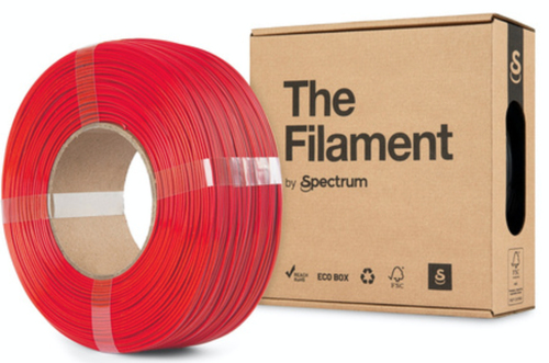 Spectrum Filaments TF-24046&comma; Polyactics&auml;ure &lpar;PLA&rpar;&comma; rot&comma; 1 kg