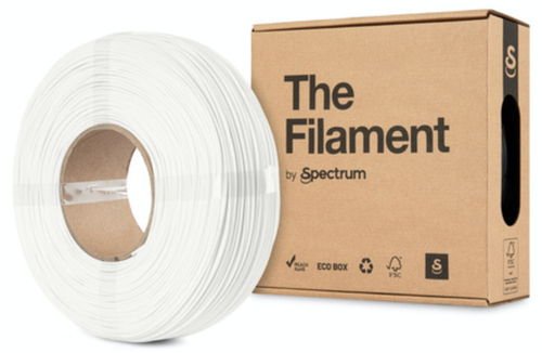 Spectrum Filaments TF-24042, Polyacticsäure (PLA), weiß, 1 kg Spectrum Filaments TF-24042, Polyacticsäure (PLA), weiß, 1 kg