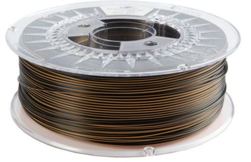 Spectrum Filaments 81403&comma; Polyactics&auml;ure &lpar;PLA&rpar;&comma; Seide&comma; mehrfarbig&comma; 1 kg