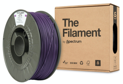 Spectrum Filaments TF-24098&comma; Polymilchs&auml;ure-Kohlenstofffaser &lpar;PLA-CF&rpar;&comma; violett&comma; 1 kg