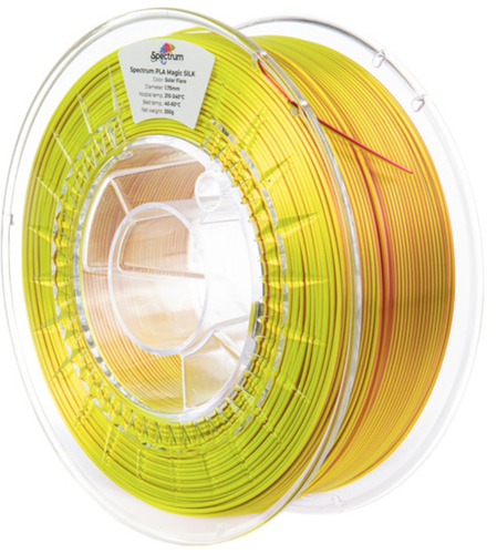 Spectrum Filaments 81410, Polyacticsäure (PLA), Seide, mehrfarbig, 1 kg Spectrum Filaments 81410, Polyacticsäure (PLA), Seide, mehrfarbig, 1 kg