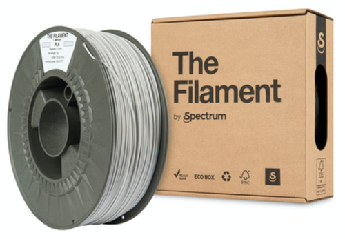 Spectrum Filaments TF-24003&comma; Polyactics&auml;ure &lpar;PLA&rpar;&comma; schwarz&comma; grau&comma; 1 kg