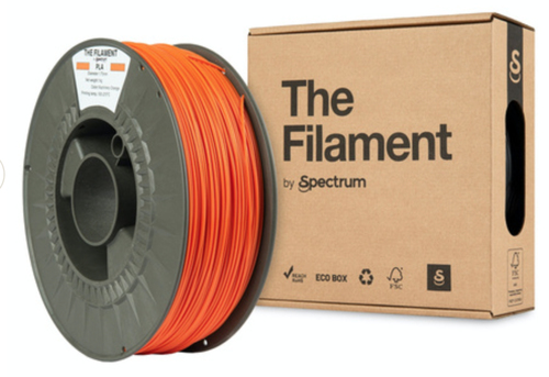 Spectrum Filaments TF-24012&comma; Polyactics&auml;ure &lpar;PLA&rpar;&comma; orange&comma; 1 kg