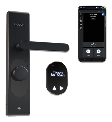 Shelly LOQED Touch Smart Lock Intelligentes Torschloss